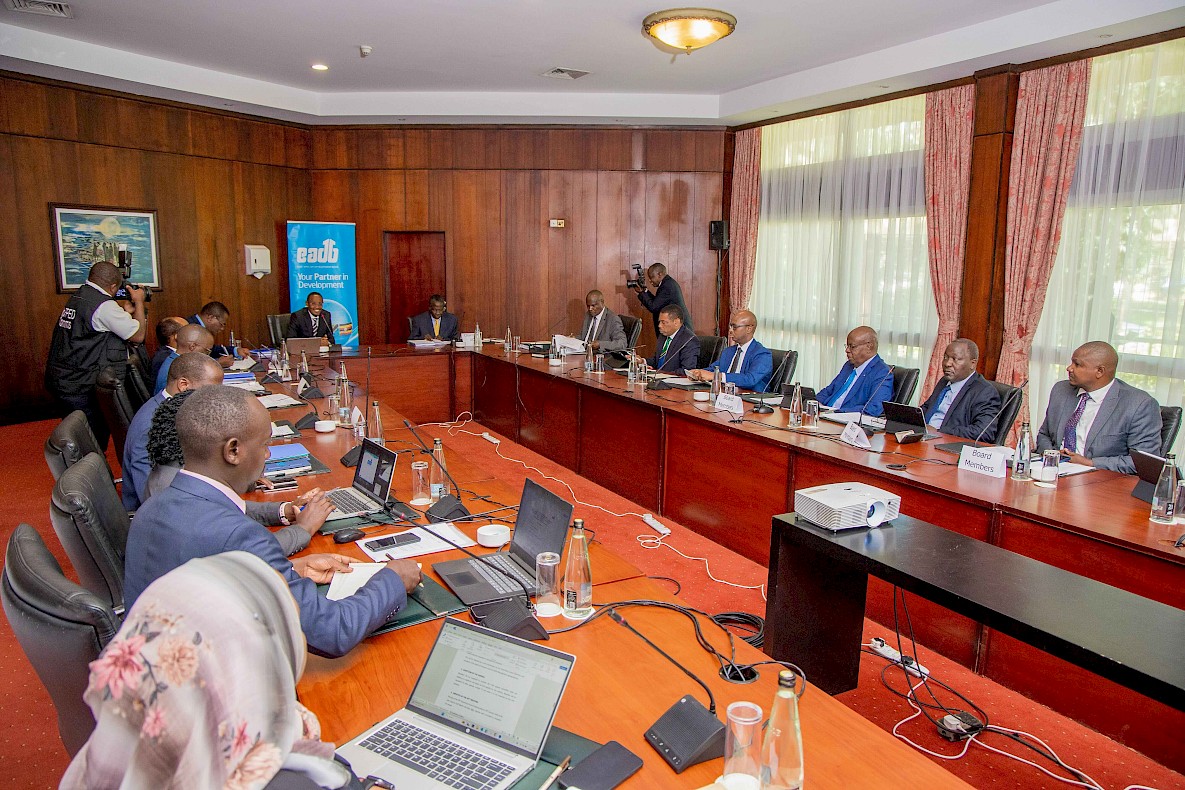 The East African Development Bank (EADB) Governing Council meeting held in Kampala, Uganda on Thursday, March 13, 2025.